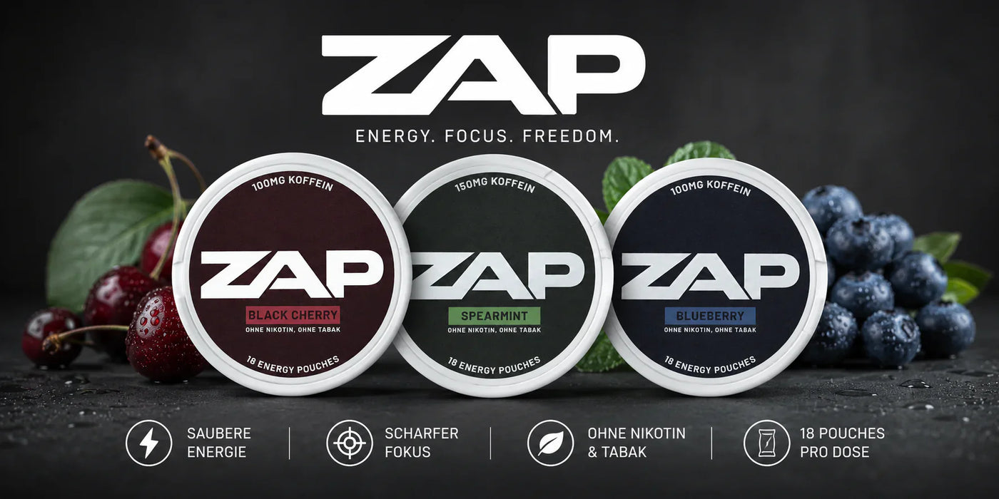 ZAP vs. Kaffee: Wann Koffein Pouches die clevere Alternative sind