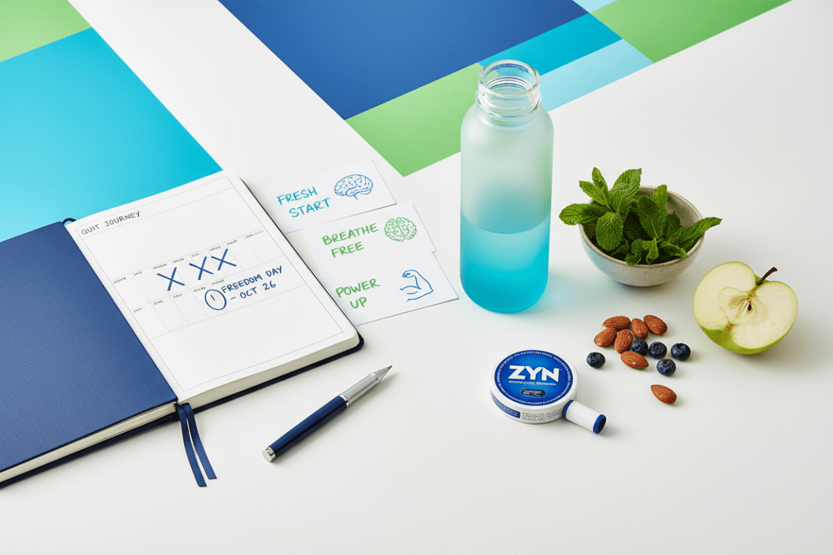 Quitting snus and nicotine pouches step by step - PIQ | Energypouches.de
