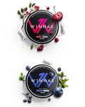 W1NNAS Energy Pouches 2er Bundle – Cherry & Blueberry | 150 mg Koffein