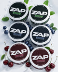 ZAP Energy Pouches 6er Bundle – 2× Spearmint, Blueberry & Black Cherry | 100-150Mg Koffein
