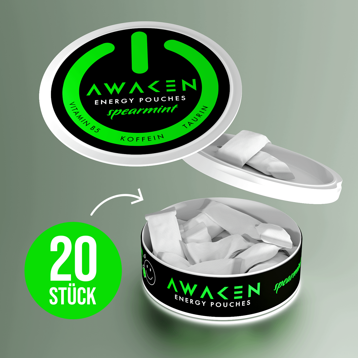 AWAKEN 6er Starter Set - PIQ | Energypouches.de