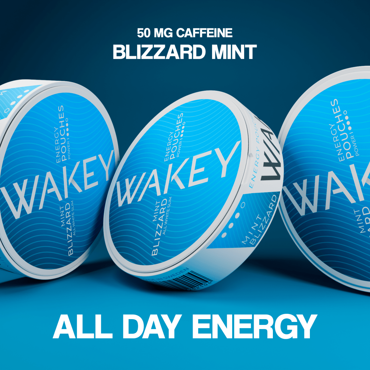 WAKEY Blizzard menta 50MG - PIQ